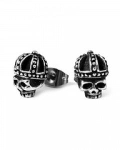 [iEarring 12호] 해골 귀걸이