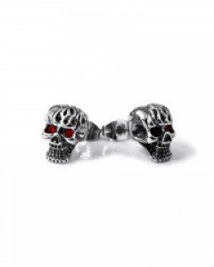 [iEarring 15호] 터미네이터 해골 귀걸이