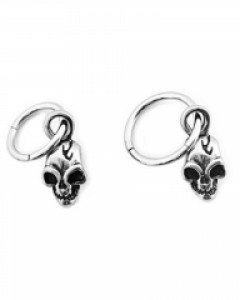 [iPiercing 18호] 해골 세그먼트링 피어싱