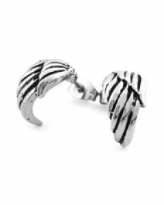 [iEarring 71호] 라운드 날개 귀걸이