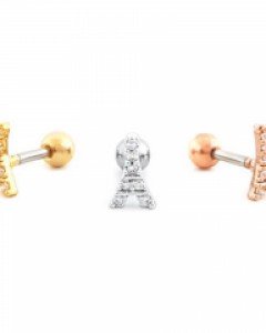 [GJ113] 미니 에펠탑 피어싱