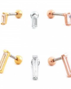 [GJ127] 큐빅 스틱 피어싱