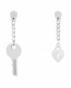 [AT2] 열쇠 자물쇠 드롭 피어싱