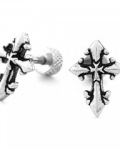 [iPiercing 419호] 엔틱 십자가 피어싱