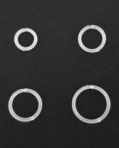 [iPiercing 450호] 바이오플렉스 투명 링피어싱