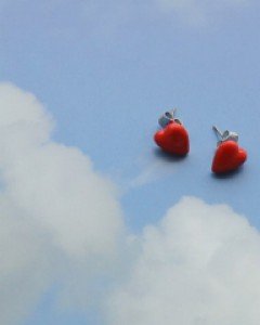 큐피트 데일리 하트 귀걸이