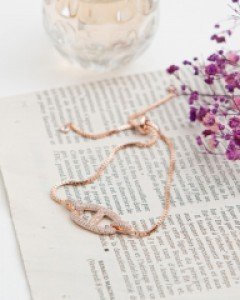 써클 큐빅 팔찌 #86119