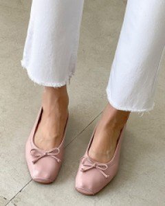 리본 플랫 슈즈 #86488