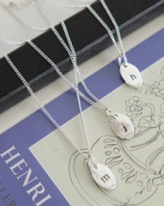 알파벳 이니셜 목걸이 #86593