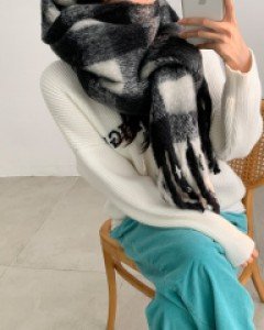 체크 머플러 #86745