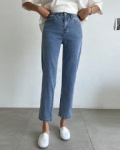 아이스텐셀 초경량 밴딩 일자데님 #79536