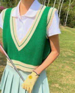 [골프&일상]데일리 골프웨어 브이넥 니트 #109716