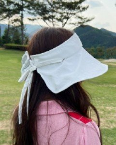 썸머 뒷리본 썬캡 #86907