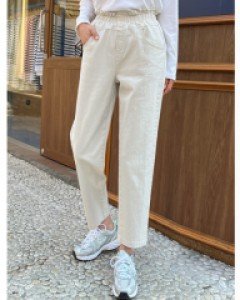 카치온 버튼 밴딩 팬츠 #79938