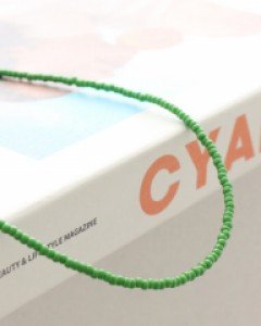 컬러비즈 목걸이 #87224