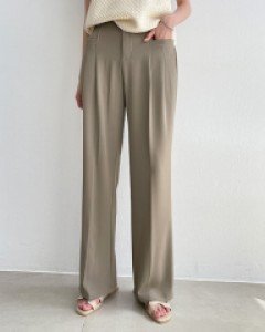 자체제작/ 허리핀턱 포켓 슬랙스 #79976