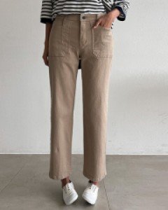 아웃포켓 와이드 팬츠 #710104