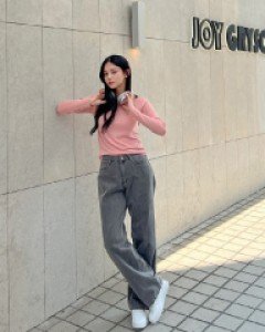 와이드 일자핏 프리미엄 링코튼 팬츠 #710128