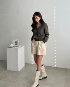 캐시울 카라 가디건 #22398