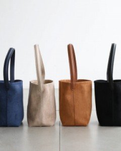 세무 원통 가방 #87429