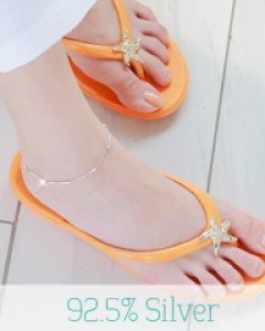 [실버] 밀키 스네이크 볼 발찌