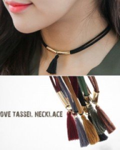 [균일가전] 노브 태슬 목걸이