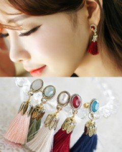 미카르 태슬 귀걸이