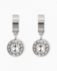 [스텐레스 스틸] 로맨틱 라운드 귀걸이