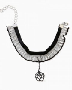 장미 레이스 팔찌