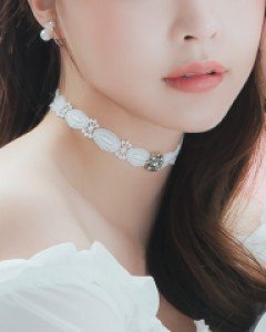 에스닉 레이스 초커 목걸이