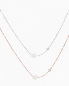 [실버] 크리시 진주 목걸이