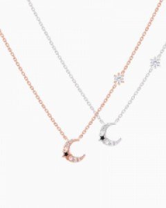 [tvN 하늘에서 내리는 일억개의 별 협찬]미니멀 달 목걸이