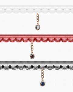 [MBC 손꼭잡고 협찬] 하모니아 엔틱 플라워 초커 목걸이