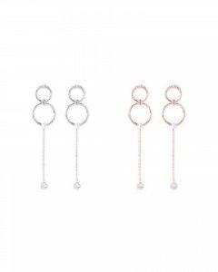 [은침] 웨슬리 라운드 귀걸이