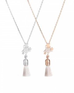 네스트 태슬 목걸이