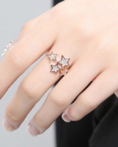 매티 트리플 스타 반지