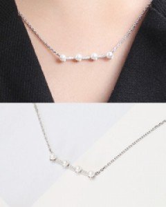 [tvN 하늘에서 내리는 일억개의 별 협찬]오브 진주 목걸이