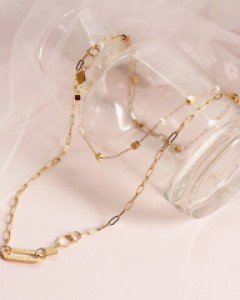 젤리아 2줄 초커 목걸이