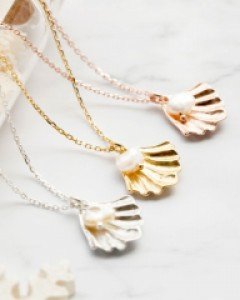 [실버] 아만티 진주 목걸이