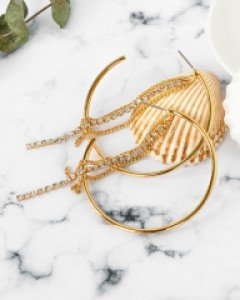 크리시안 링 귀걸이