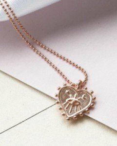 [실버] 미스테리 하트 목걸이