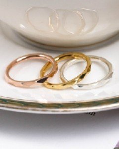 [실버] 심플 컷팅 반지