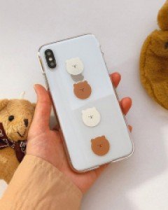귀여운 곰돌이 아이폰 호환 케이스
