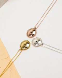 [실버] 솔라 라운드 목걸이