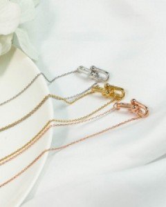 [실버] 심플 투링 목걸이