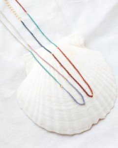 알롱달롱 체인 목걸이