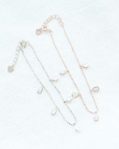 [실버] 은가비 물방울 팔찌