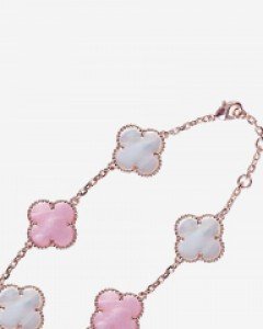 [92.5실버] 클로버 하프 팔찌