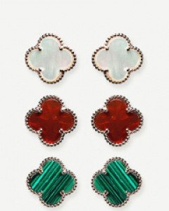 클로버 뉴컬 귀걸이