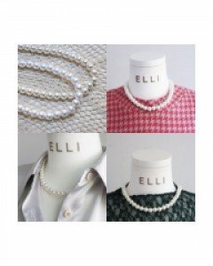 심플 진주 목걸이 우아한 클래식 패션 네크리스